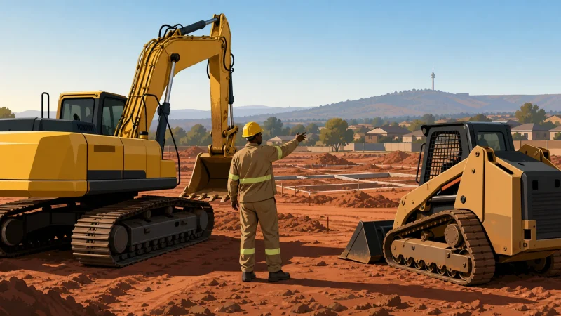 Earthmoving Equipment for Hire Pretoria: Local Rates & Operators