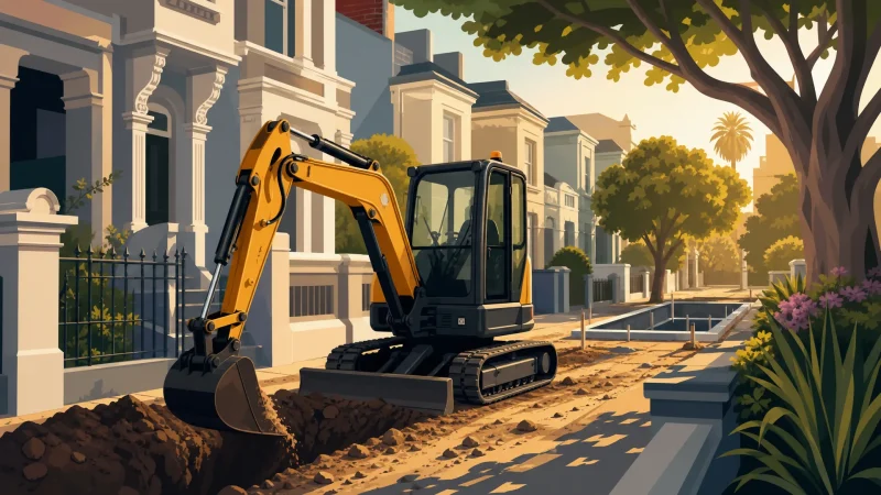 Mini Excavator Hire Cape Town