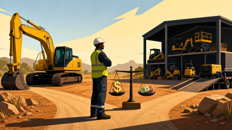 Plant Hire Vs Buying Earthmoving Equipment: SA Guide
