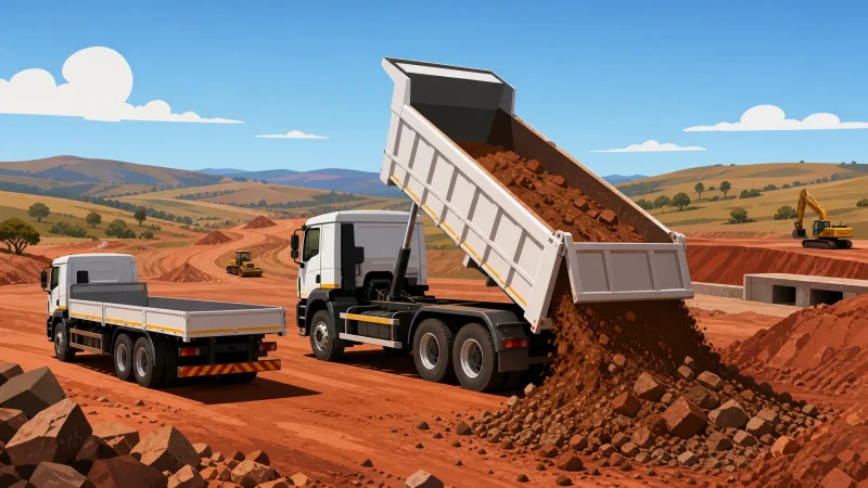 Tipper Truck Hire South Africa: Rates, Types & Operators