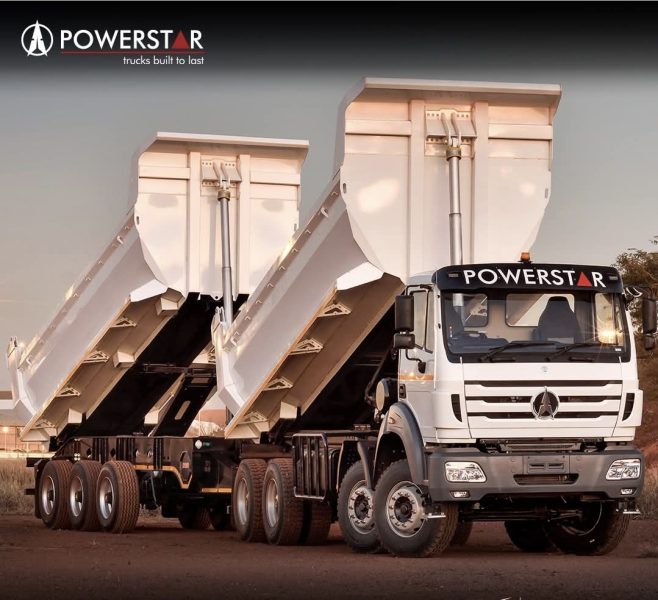 NEW POWERSTAR VX 4042 TWINSTEER TIPPER TRUCK