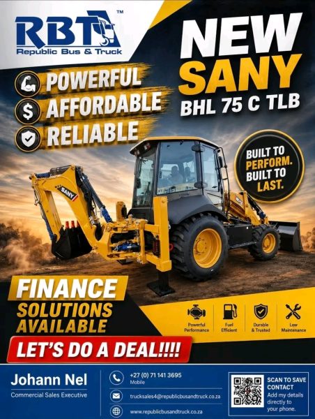 New Sany BHL 75 C TLB (4×4).